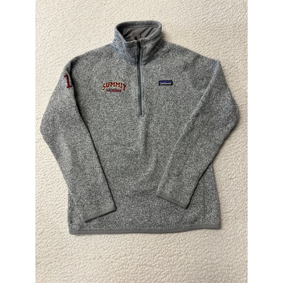 Patagonia Womens 1/4 Zip Better Sweater Fleece Pullover Large - Picture 1 of 6
